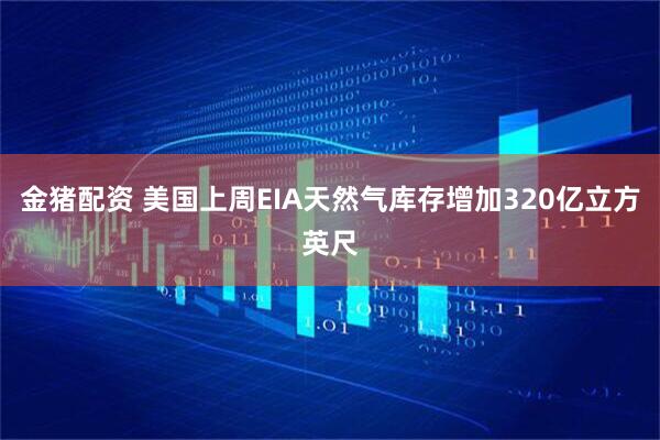 金猪配资 美国上周EIA天然气库存增加320亿立方英尺